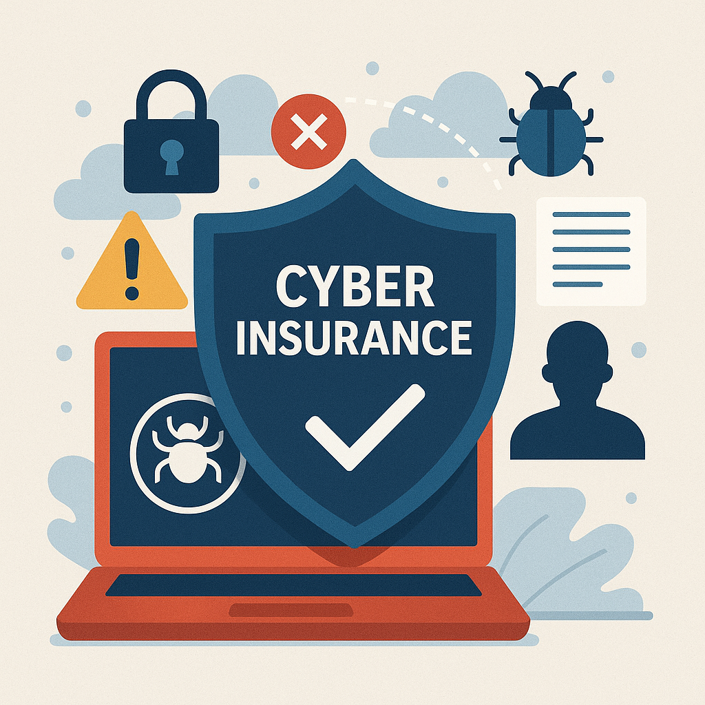 Cyber Insurance Illustration